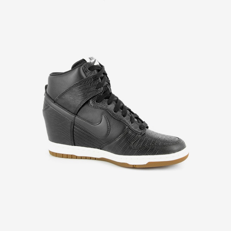 Womens Dunk Sky HI Black/black/whi