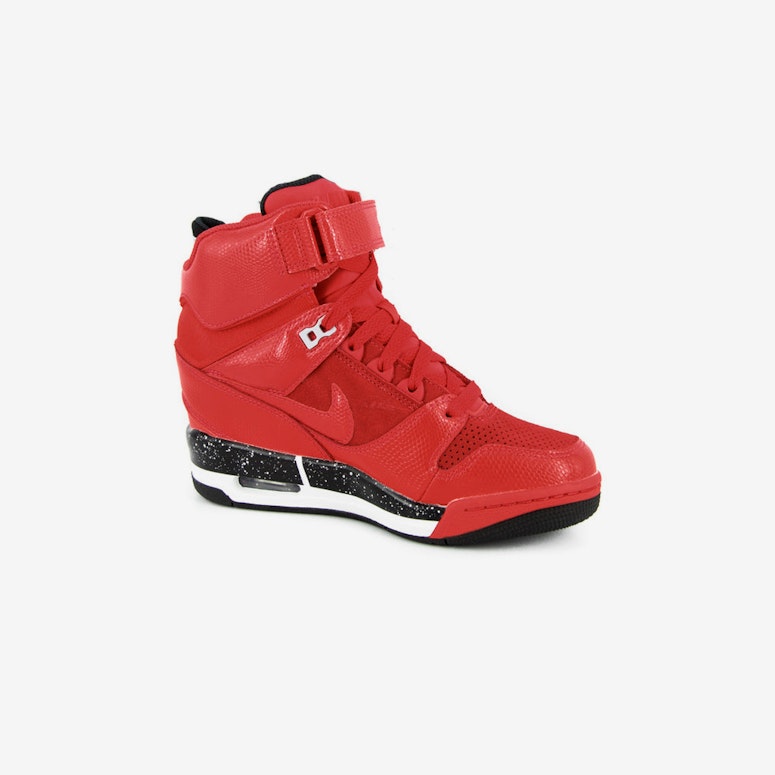 Womens Air Rev Sky HI Red/black