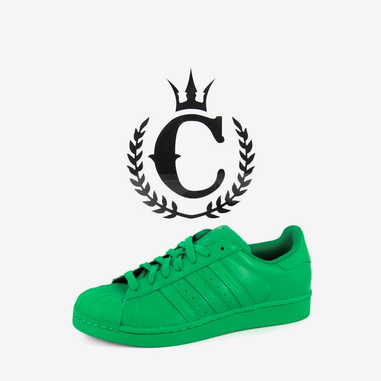 Superstar Pharrell Green/white