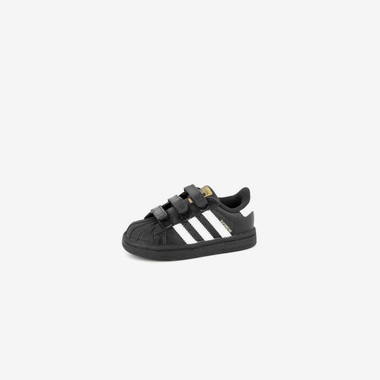 Superstar Foundation Kids Black/white/bla