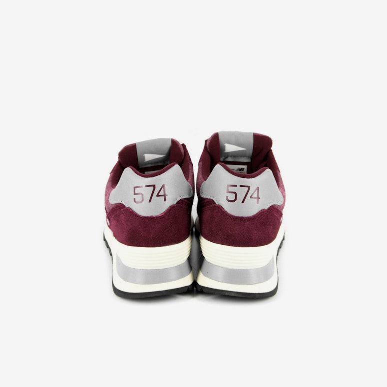 Terry 574 Burgundy/white