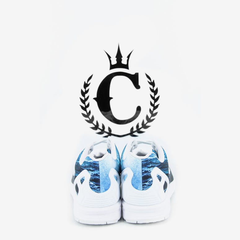 ZX Flux Photo Print Blue/white