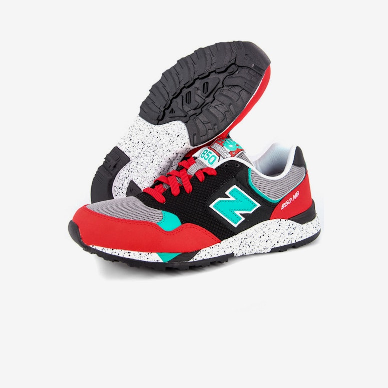 New Balance 850 Red/teal/grey