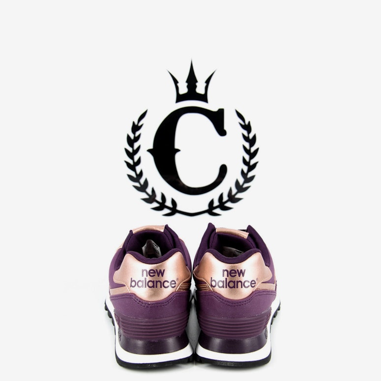 Womens Heavy Metal 574 Purple/bronze