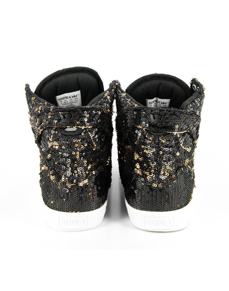 Womens Skytop Black/gold/whit