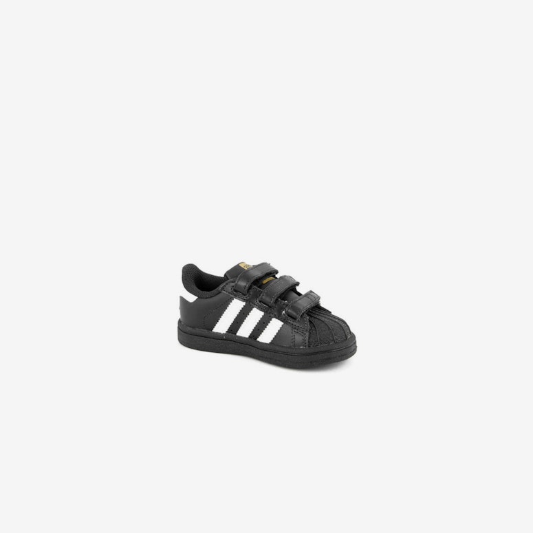 Superstar Foundation Kids Black/white/bla