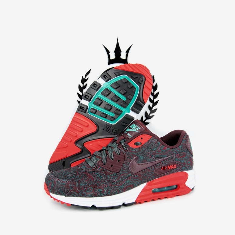 Air Max Lunar 90 Prm QS Burgundy/turquo