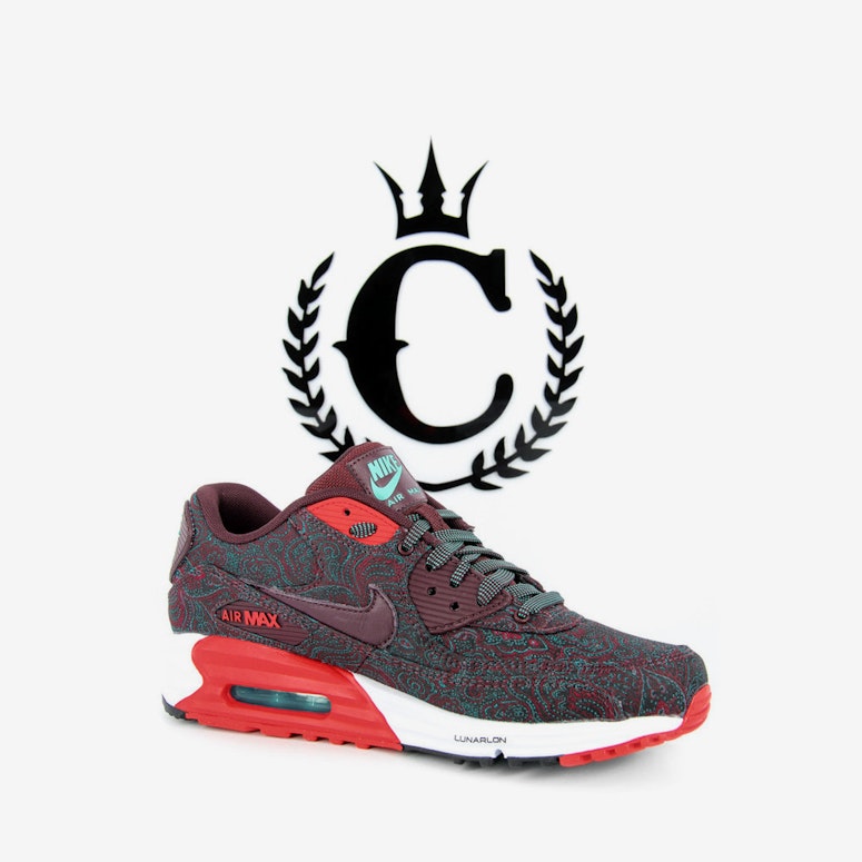 Air Max Lunar 90 Prm QS Burgundy/turquo