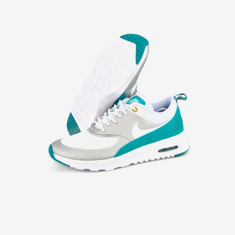 Womens Air Max 1 Thea Silver/white/te