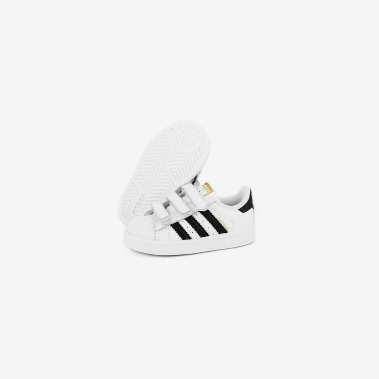 Superstar Foundation Kids White/black/whi