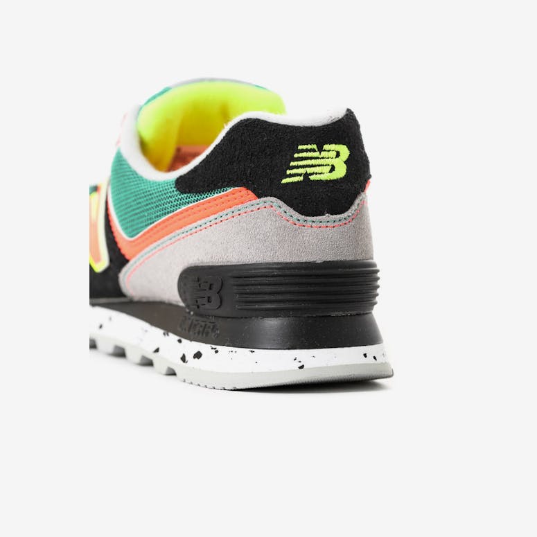 Womens 90s Outdoor 574 Black/orange/mi
