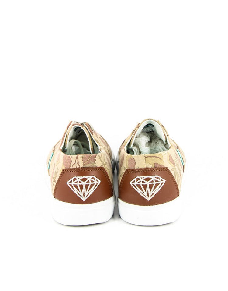 Diamond Cuts Shoe Tan