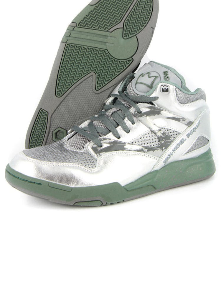 Pump Omni Basquiat Silver/green/bl