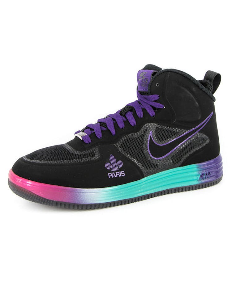Lunar Force 1 Mid Fuse QS Black/black