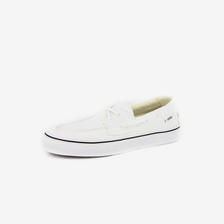 Zapato Del Barco Boatshoe White