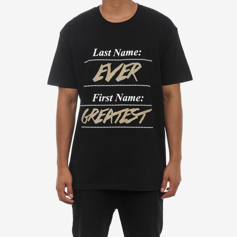 First Name Tee Black