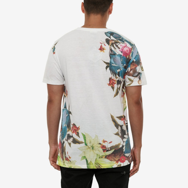 Nesting Birds Sublimated Tee White