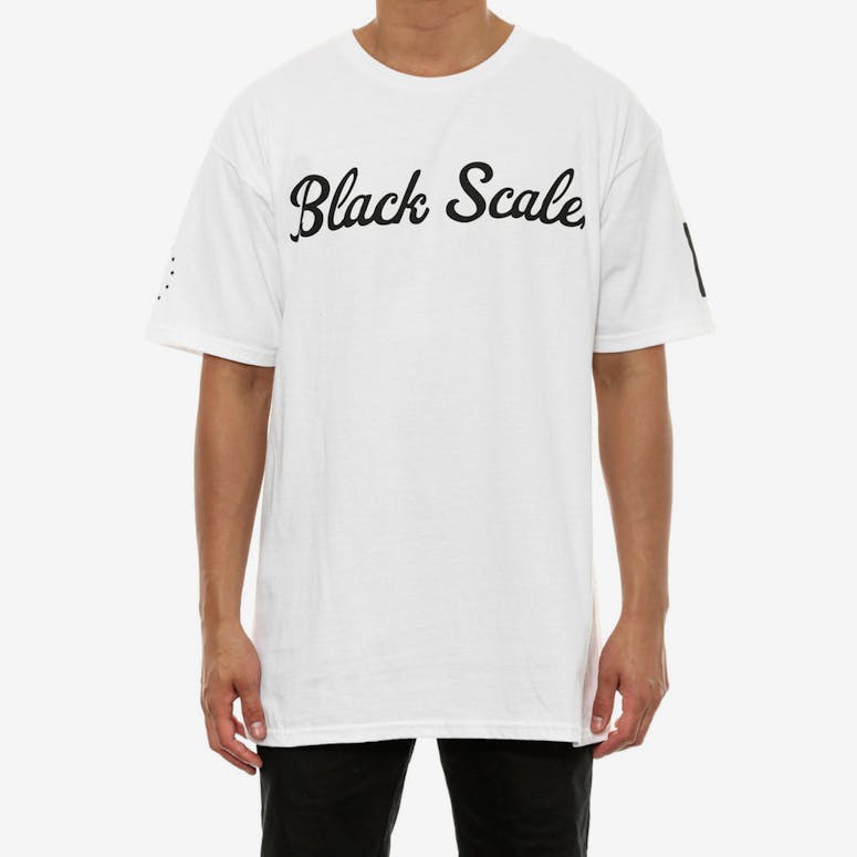 Script Logotype Tee White