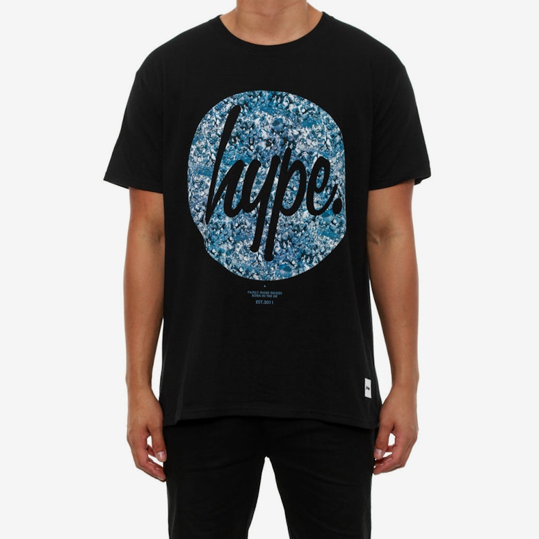 Chrome Circle Tee Black