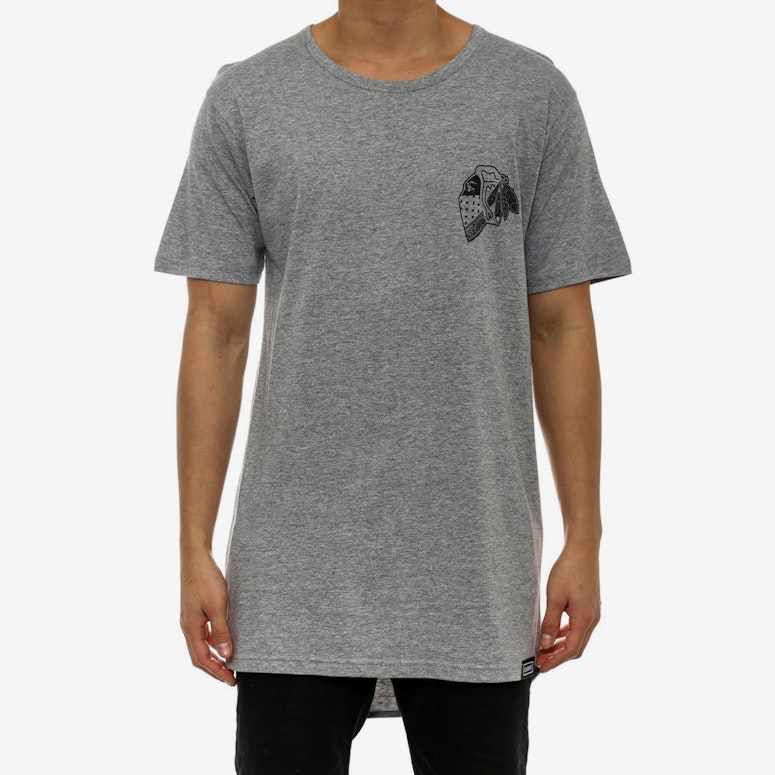 Paisley Native Droptail Grey