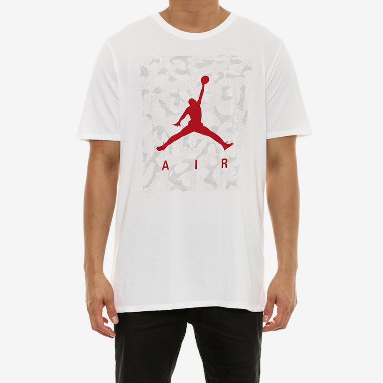 Jumpman Elephant Camo Drifit White/red