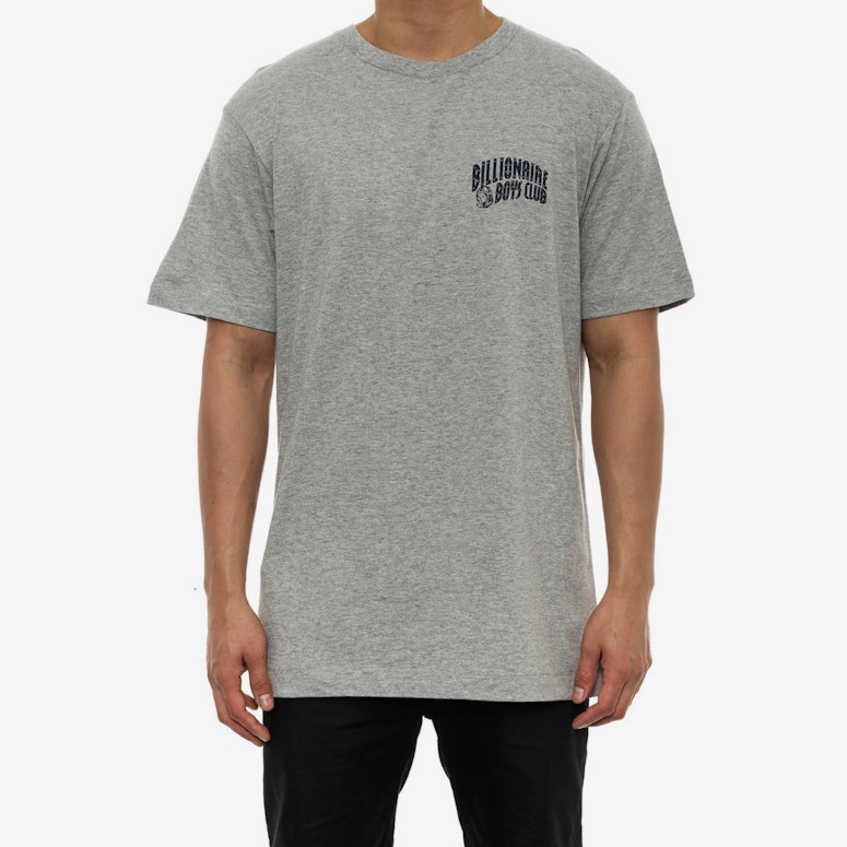Small Arch Logo Tee Grey/navy
