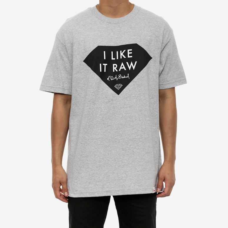 Raw Tee Heather Grey