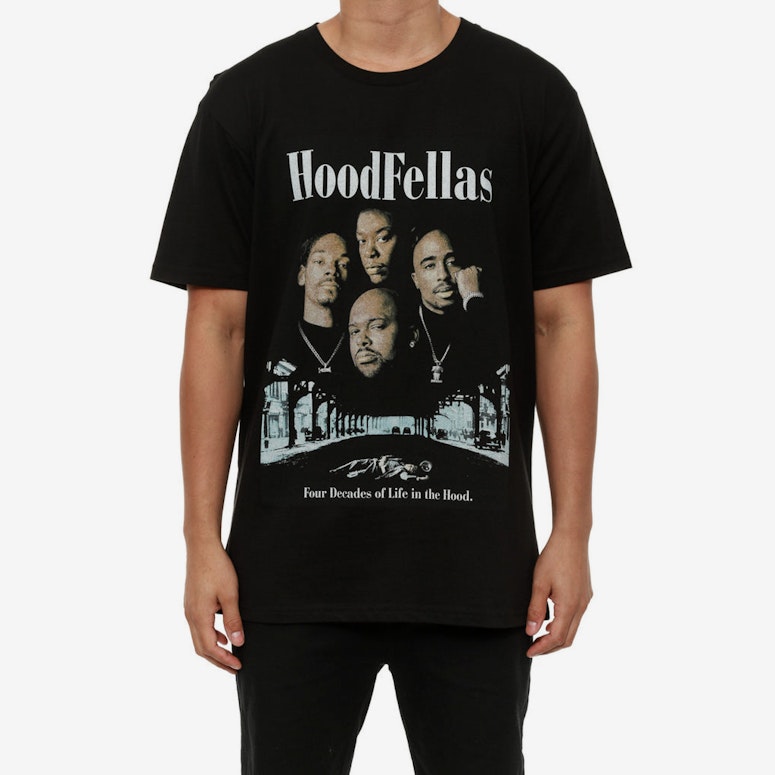 Hoodfellas SS T Black