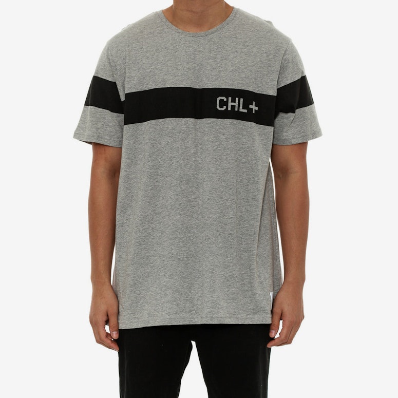 Chl+ Printed Tee Grey/black