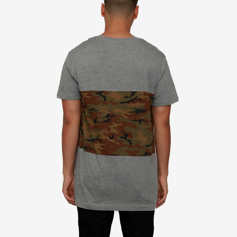 Camo Panel SS T Grey/camo