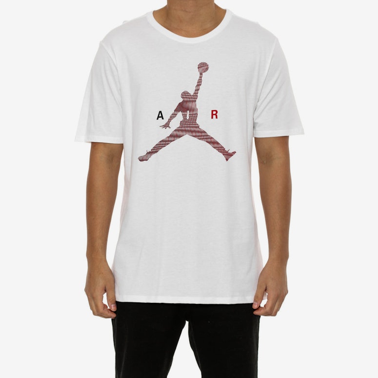 Air Jumpman Tee White/red