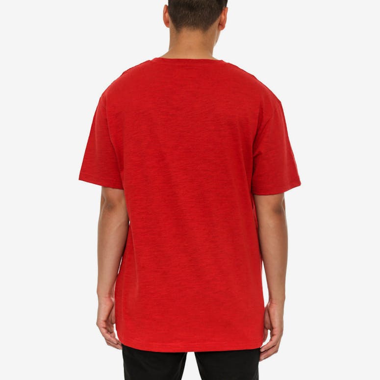 City Script Tee Red