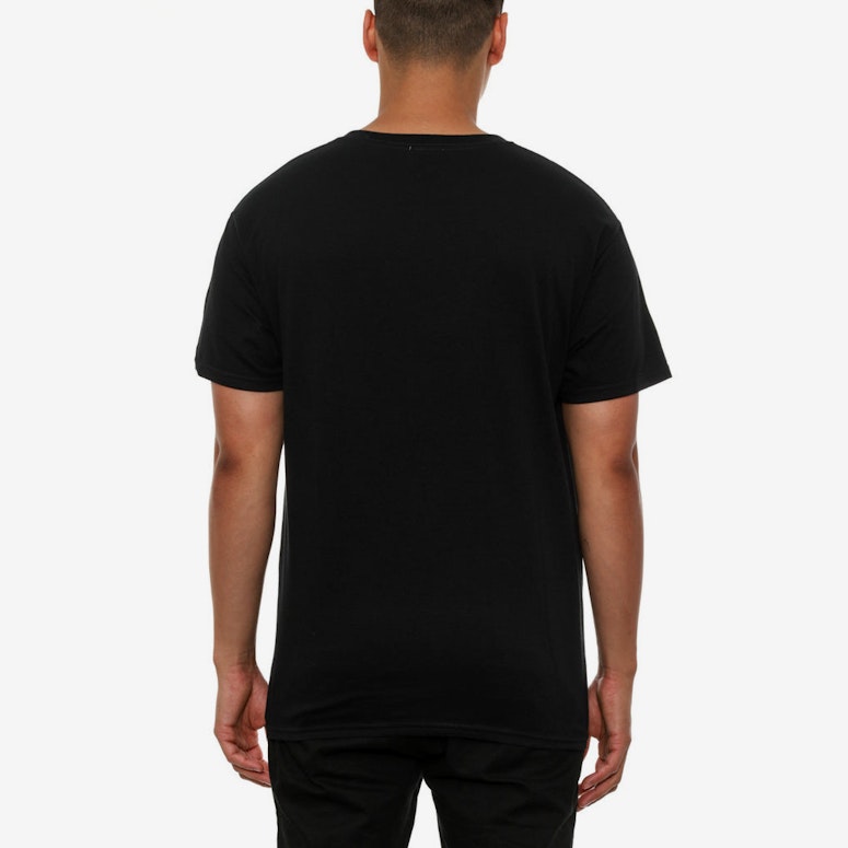 Chrome Circle Tee Black