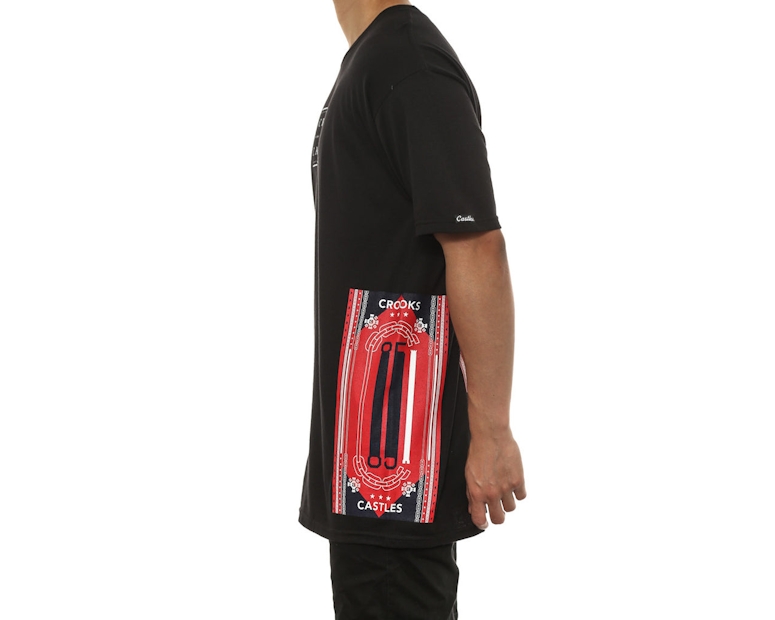 Ethnic Tech Crooks Tee Black
