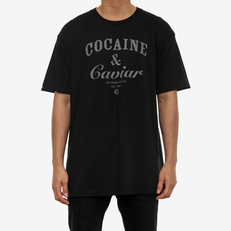 Cocaine & Caviar Tee Black/3m