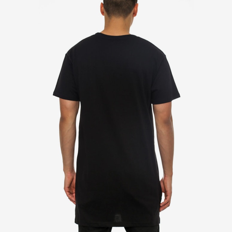 AK Scarf Long Tee Black/white