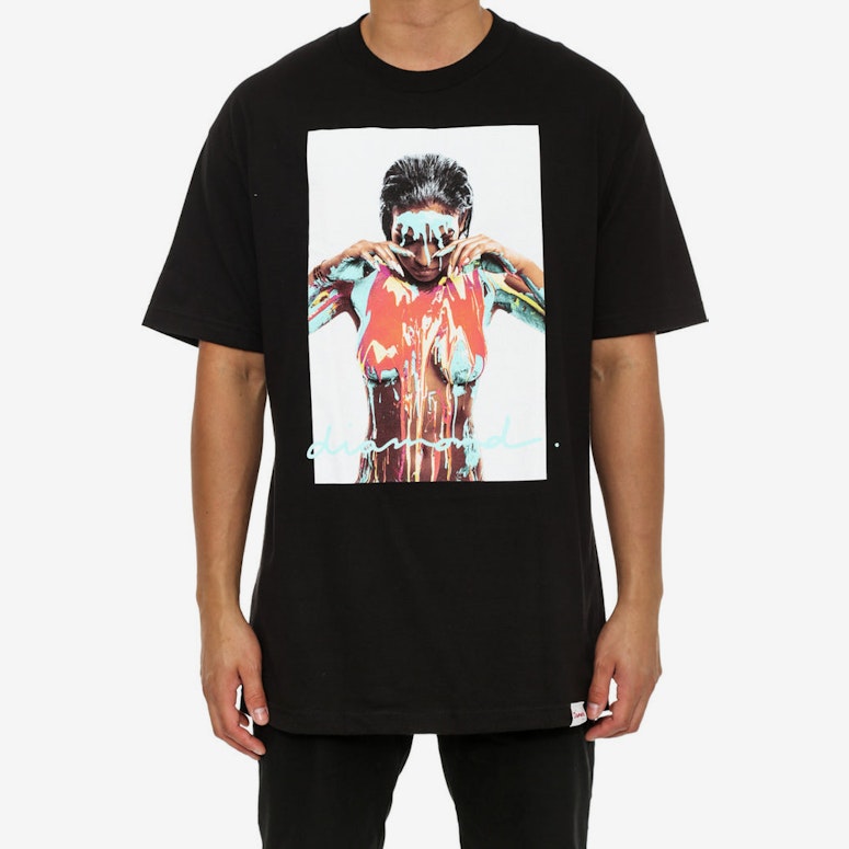 Cassie Drips Tee Black