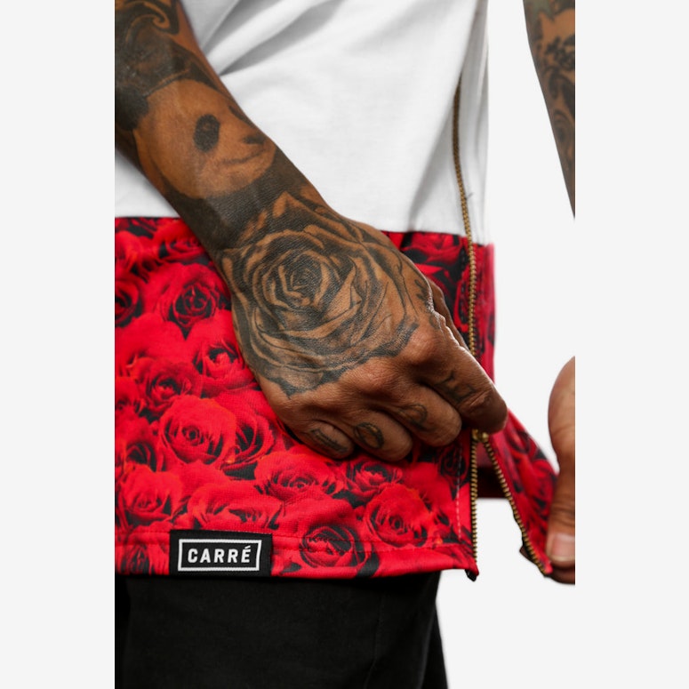 Red Roses Capone Tee White/red
