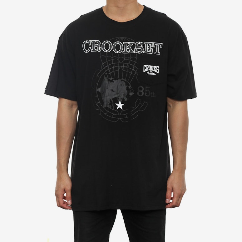 Crooks & Castles Crookset Pocket Tee Black