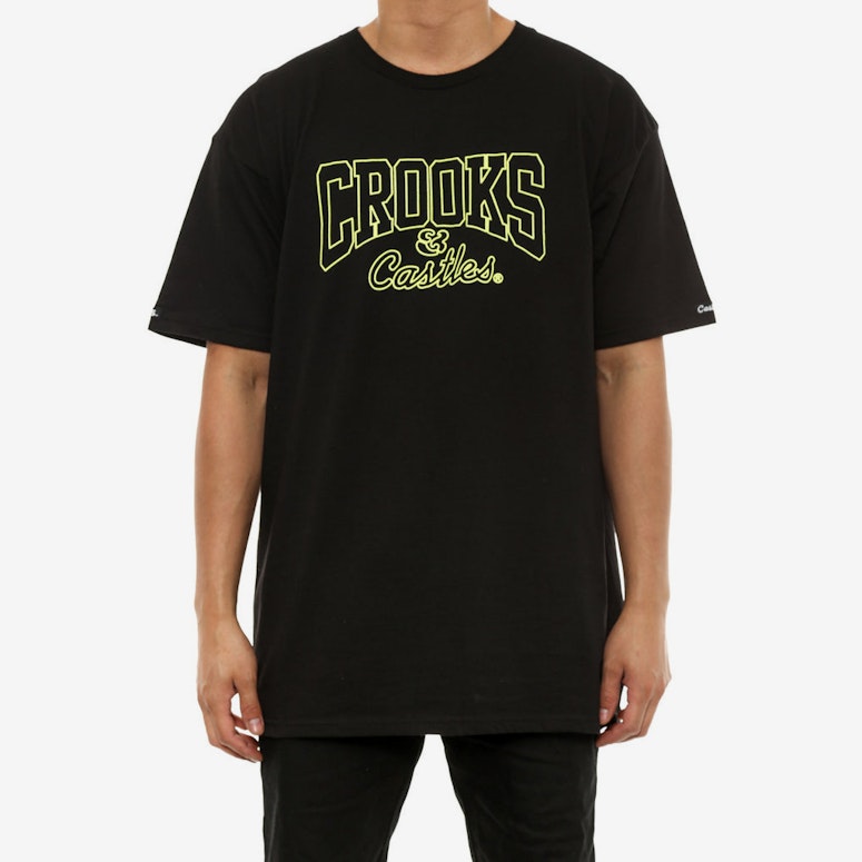 Core Puff Print Tee Black