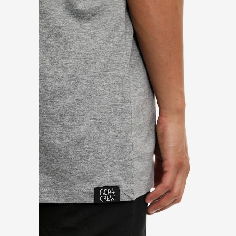 Zero Fucks SS T Grey Heather