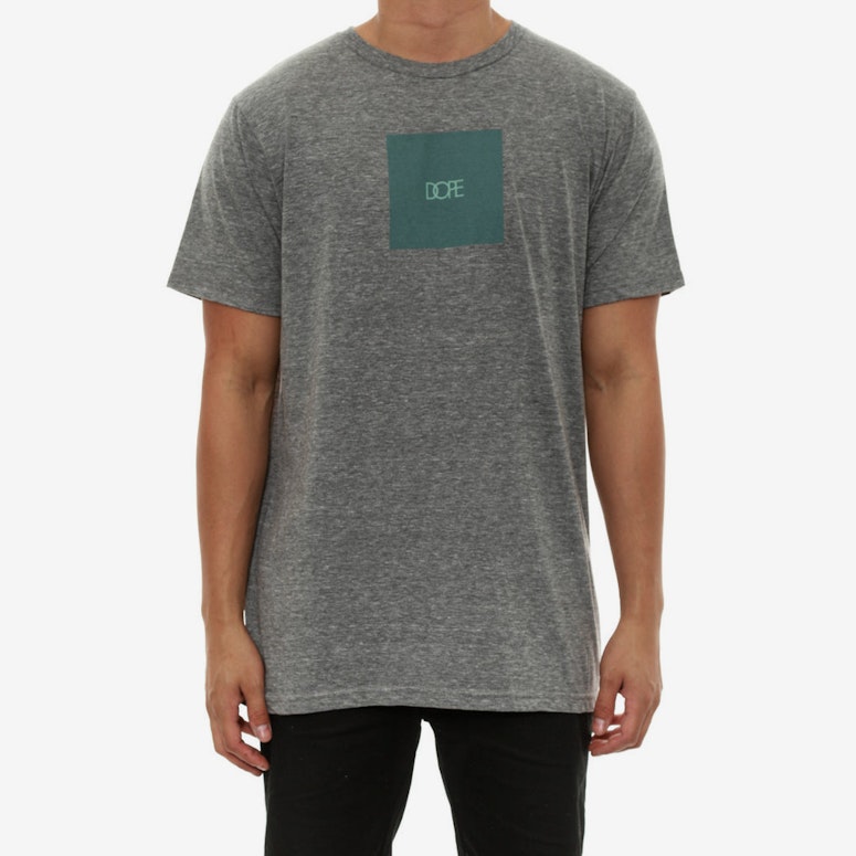Square Logo Tee Grey