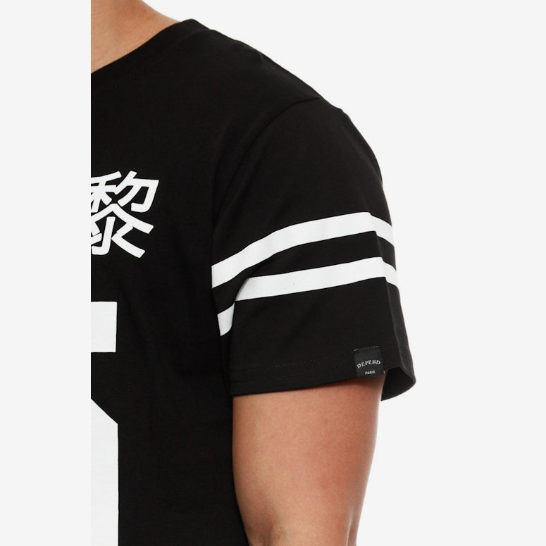 Defend Asia 75 Tee Black/white