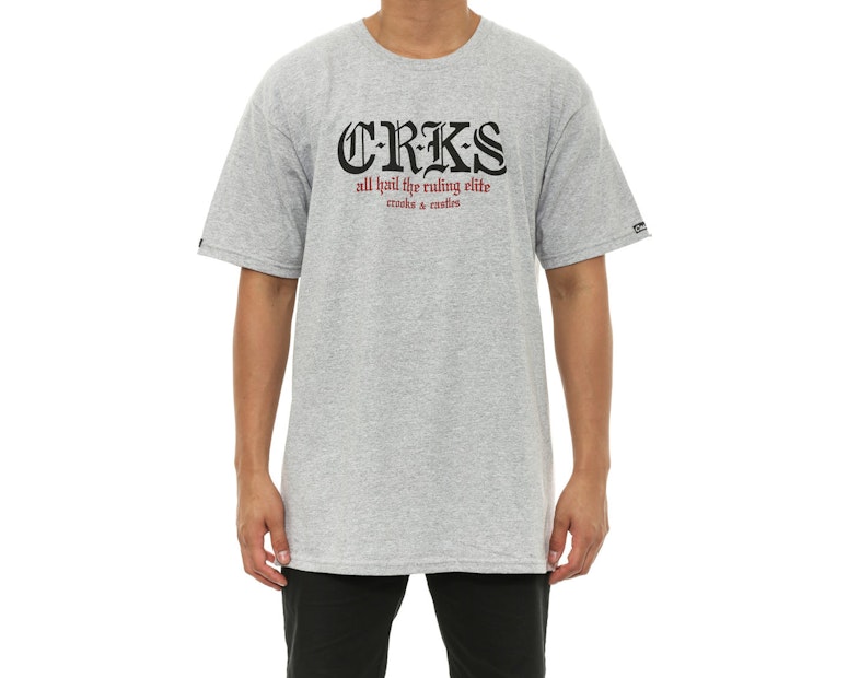 the Ruling Elite Tee Heather Grey