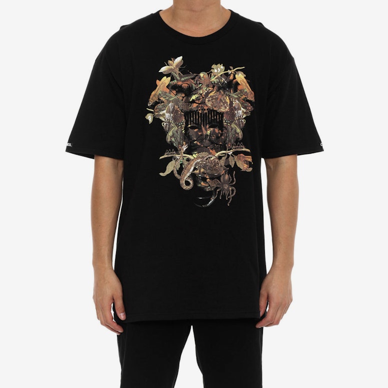 Wild Medusa Tee Black