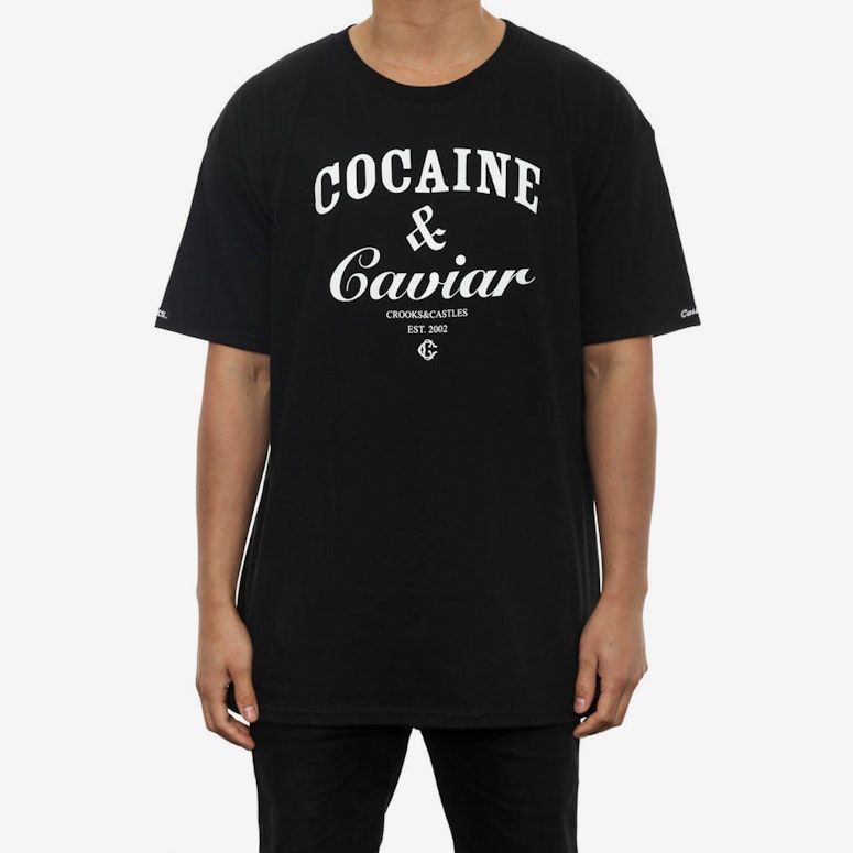 Cocaine & Caviar Tee Black/white