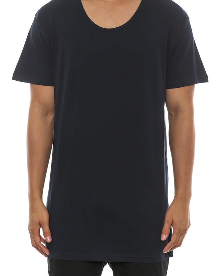 AS Colour Scoop Neck Tee Navy