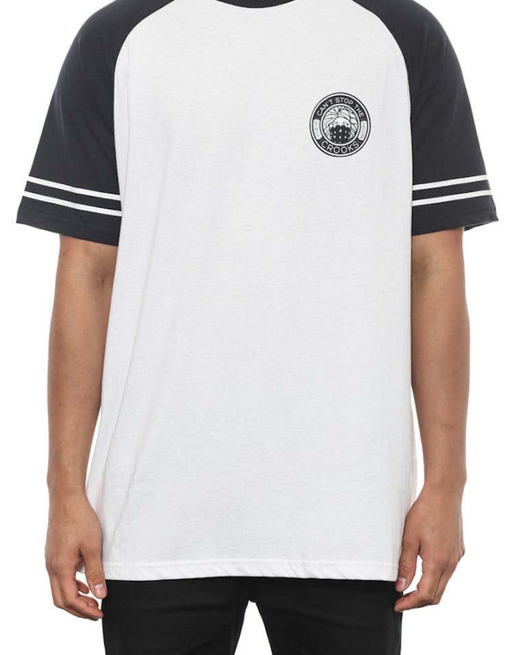 Bandito Raglan White/navy