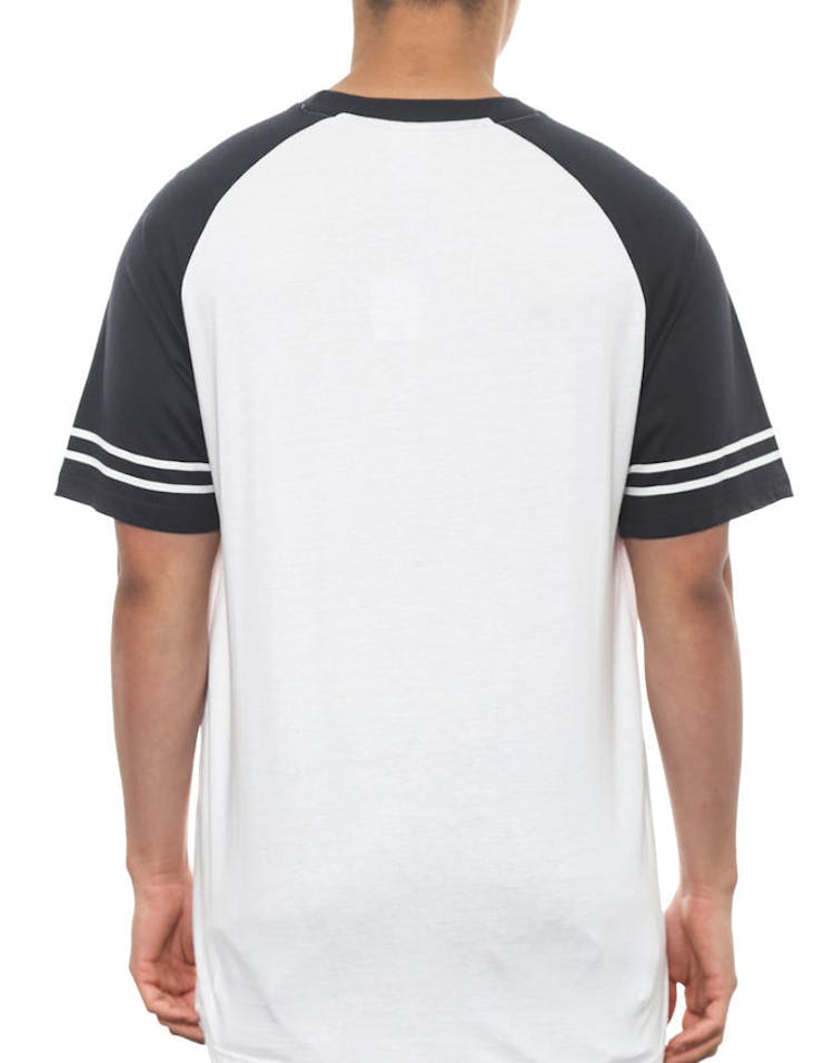 Bandito Raglan White/navy