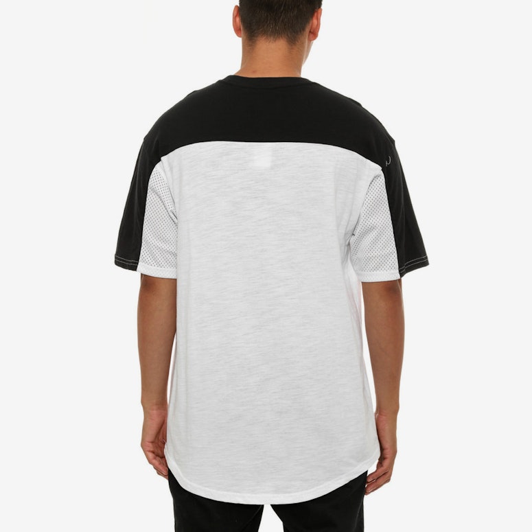 Elite Football Tee White/black
